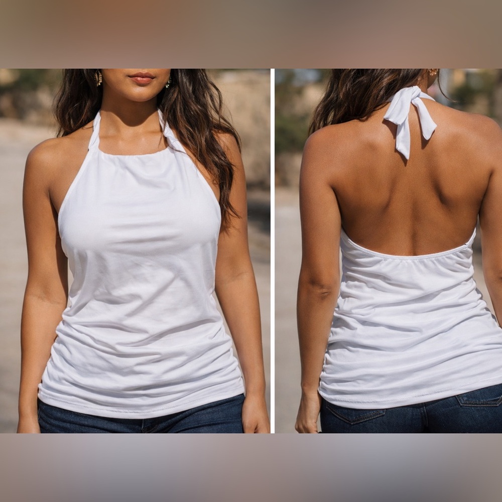 Xhilaration Elegant White Top